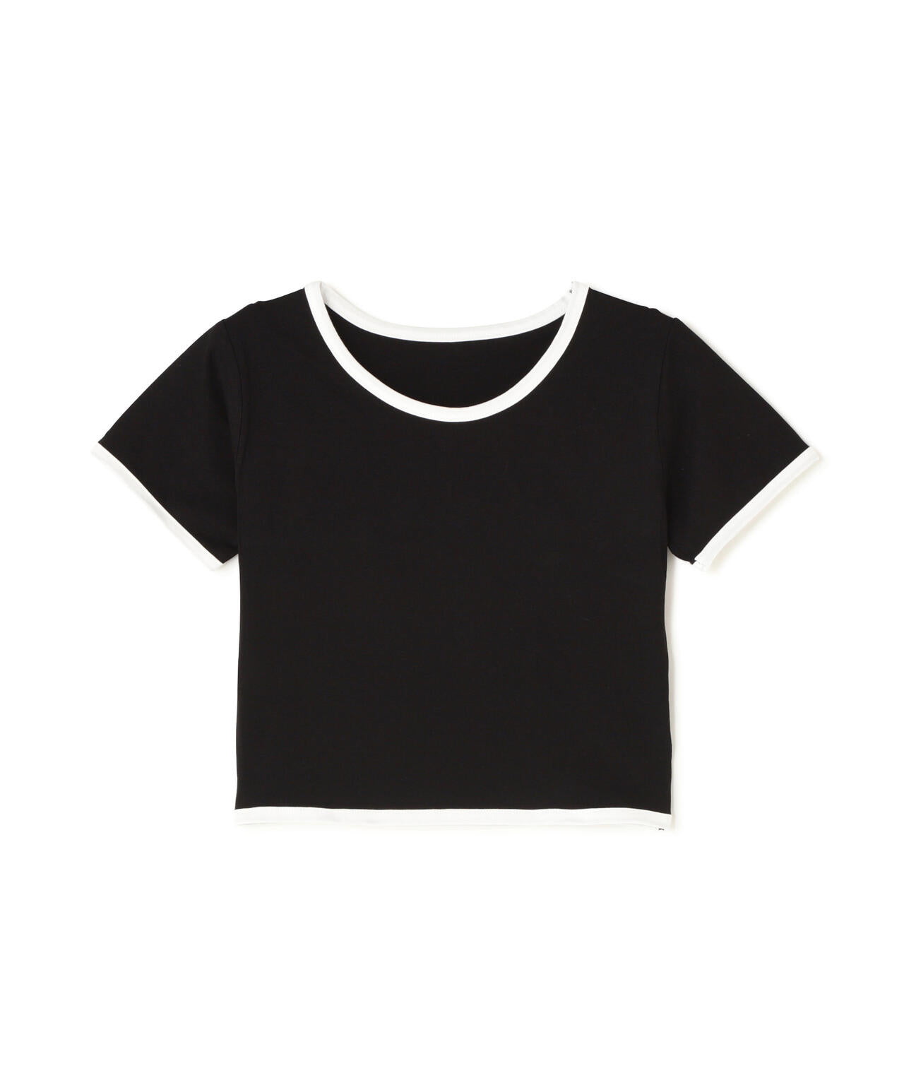 MAMC カットアウト レース タートルネック Tシャツ ミニ ショート丈 MAMC カットアウト レース タートルネック Tシャツ ミニ ショート丈の