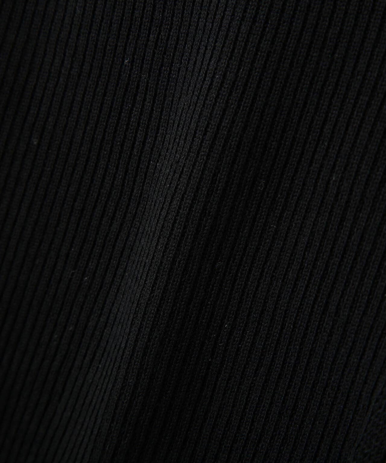 フロントジップニットタンクトップ