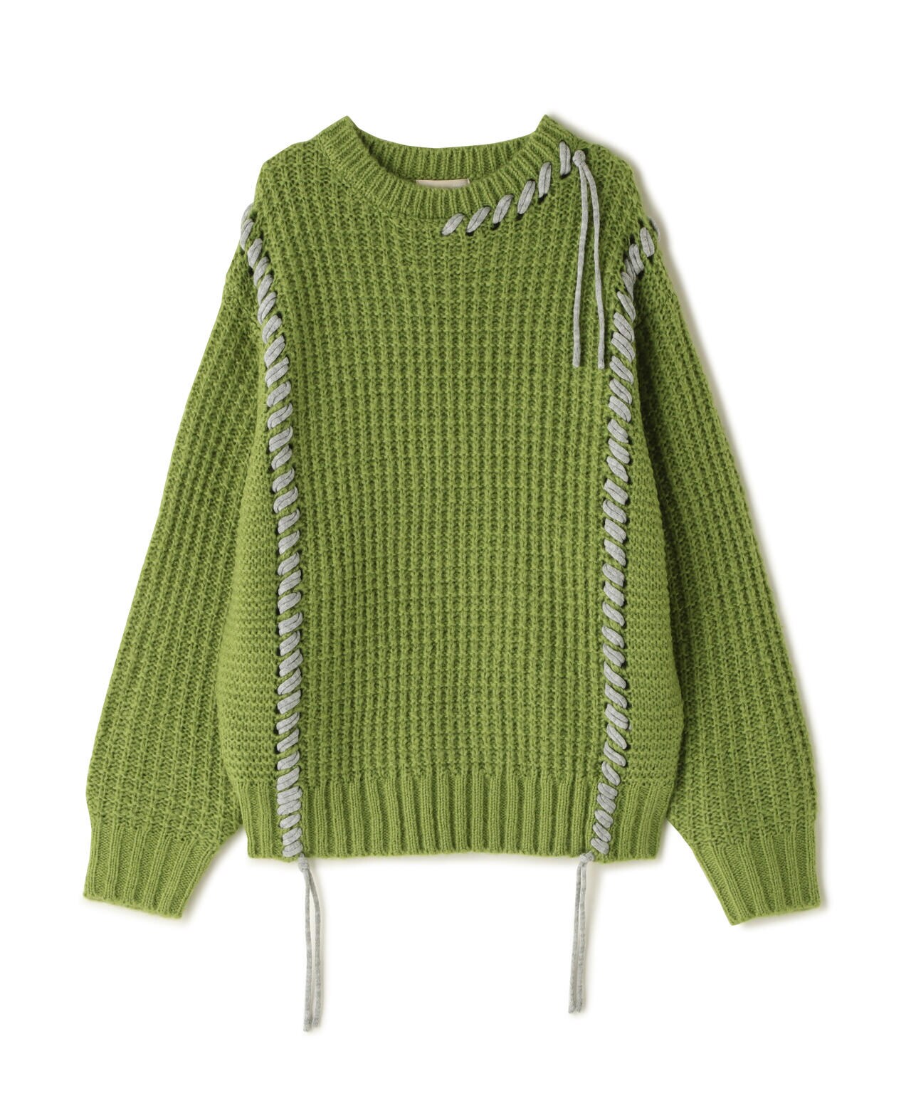 ⭐️ニッチです 配色ステッチニットプルオーバー | FREE'S MART（フリーズマート