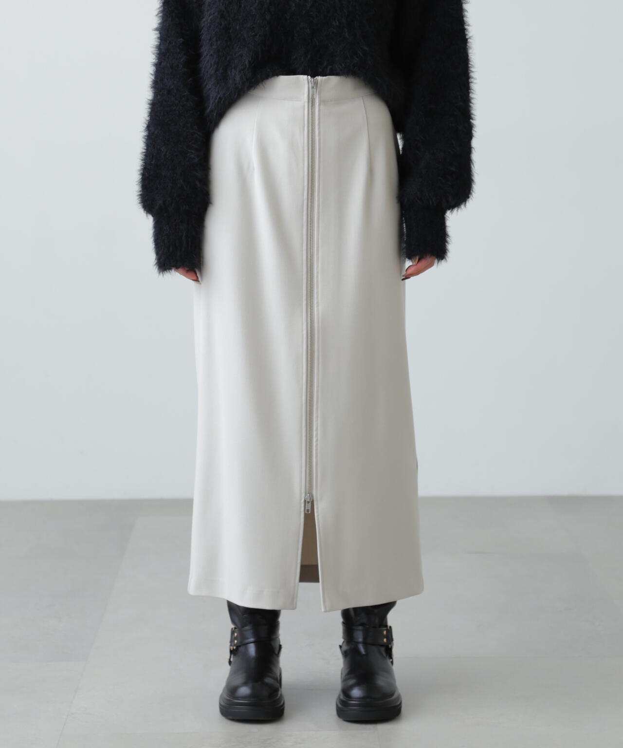 MFM]フロントジップストレートスカート | FREE'S MART（フリーズマート