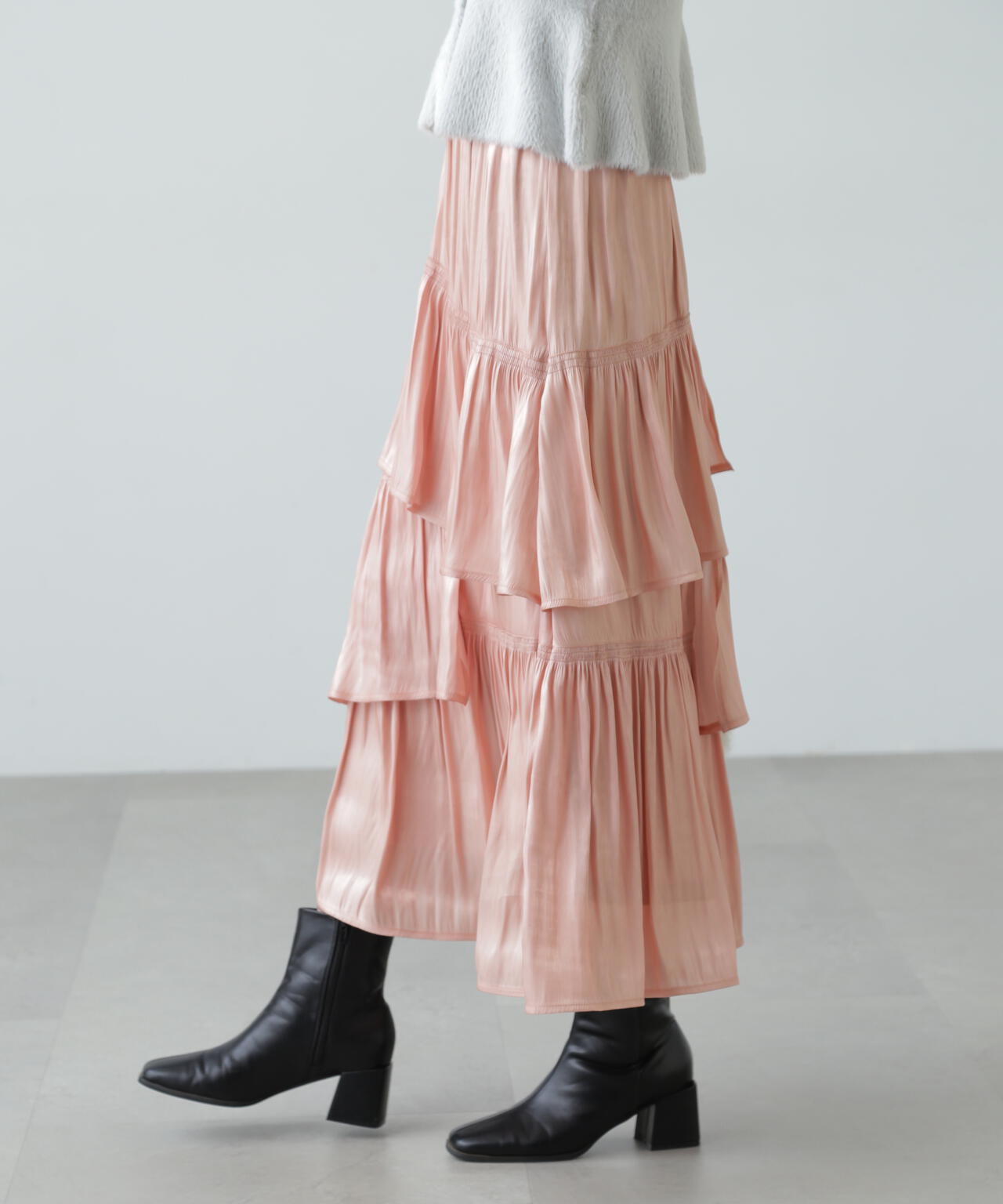 【値下げ中！】アシメプリーツスカートbyENO 値下げ中！】アシメプリーツスカートbyENO