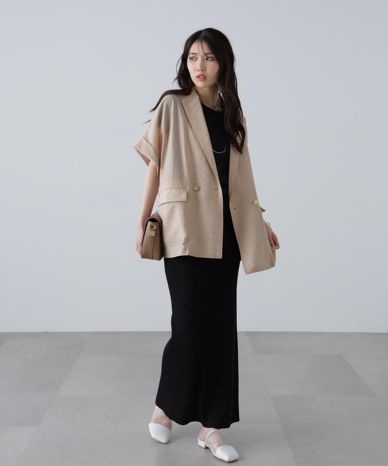 ［MFM］ハイツイストリブスカート