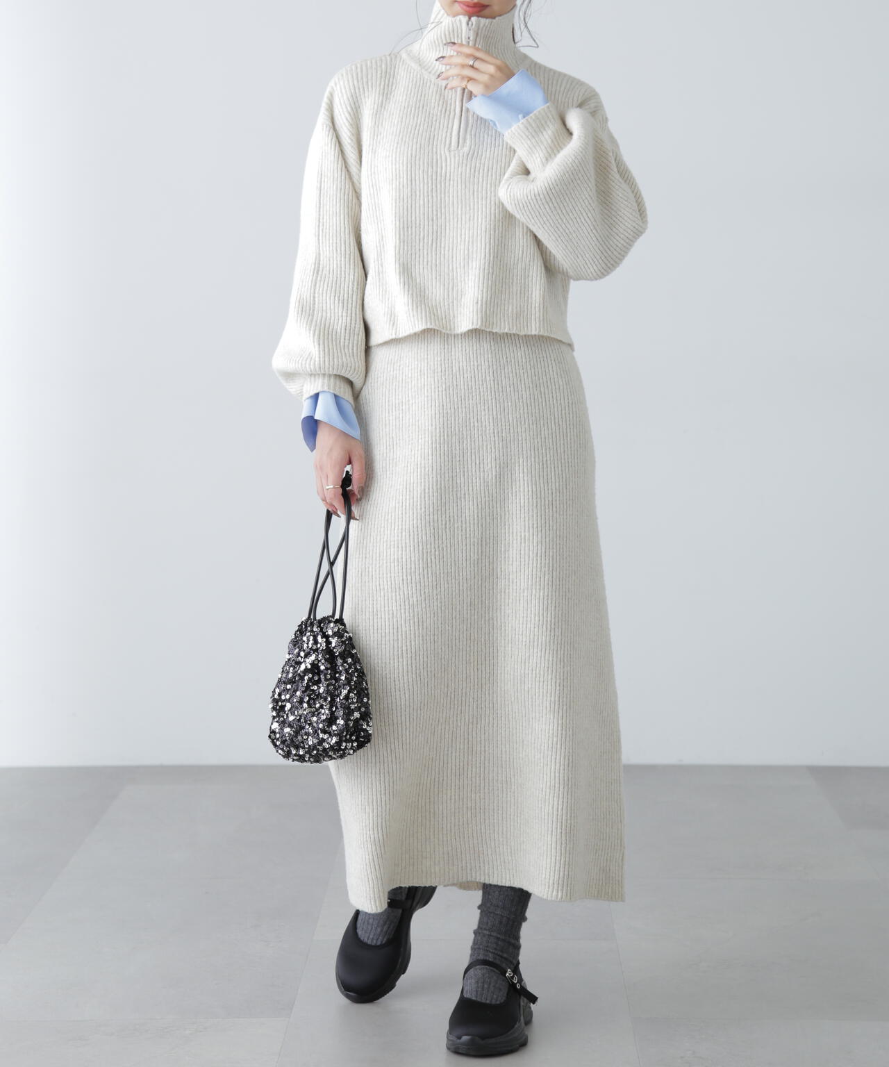 ラフロッグ　セットアップ　スカートS トップスフリー RUFFLOG｜ラフロッグ