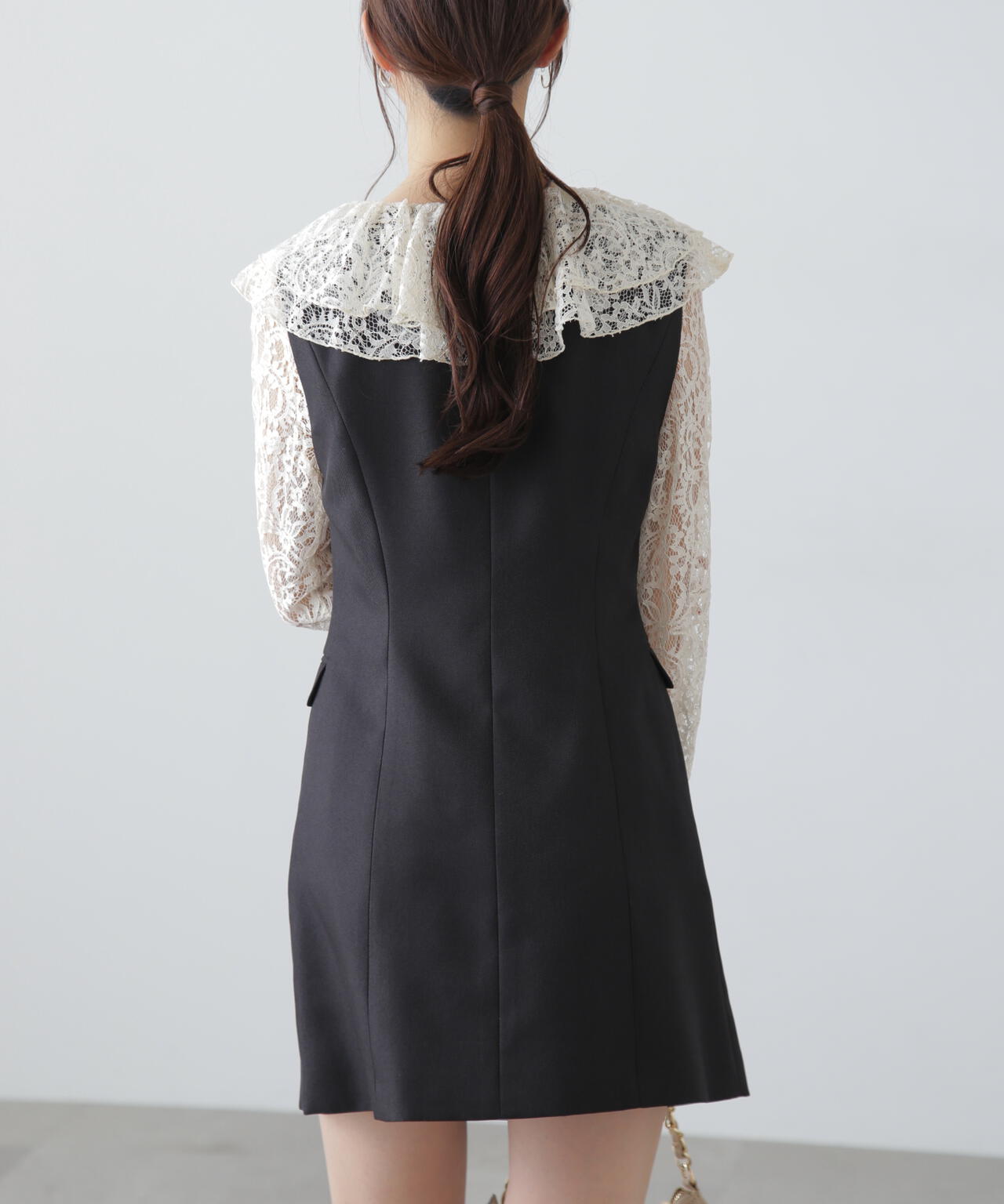 ジレ風ラップミニジャンパースカート | FREE'S MART（フリーズマート