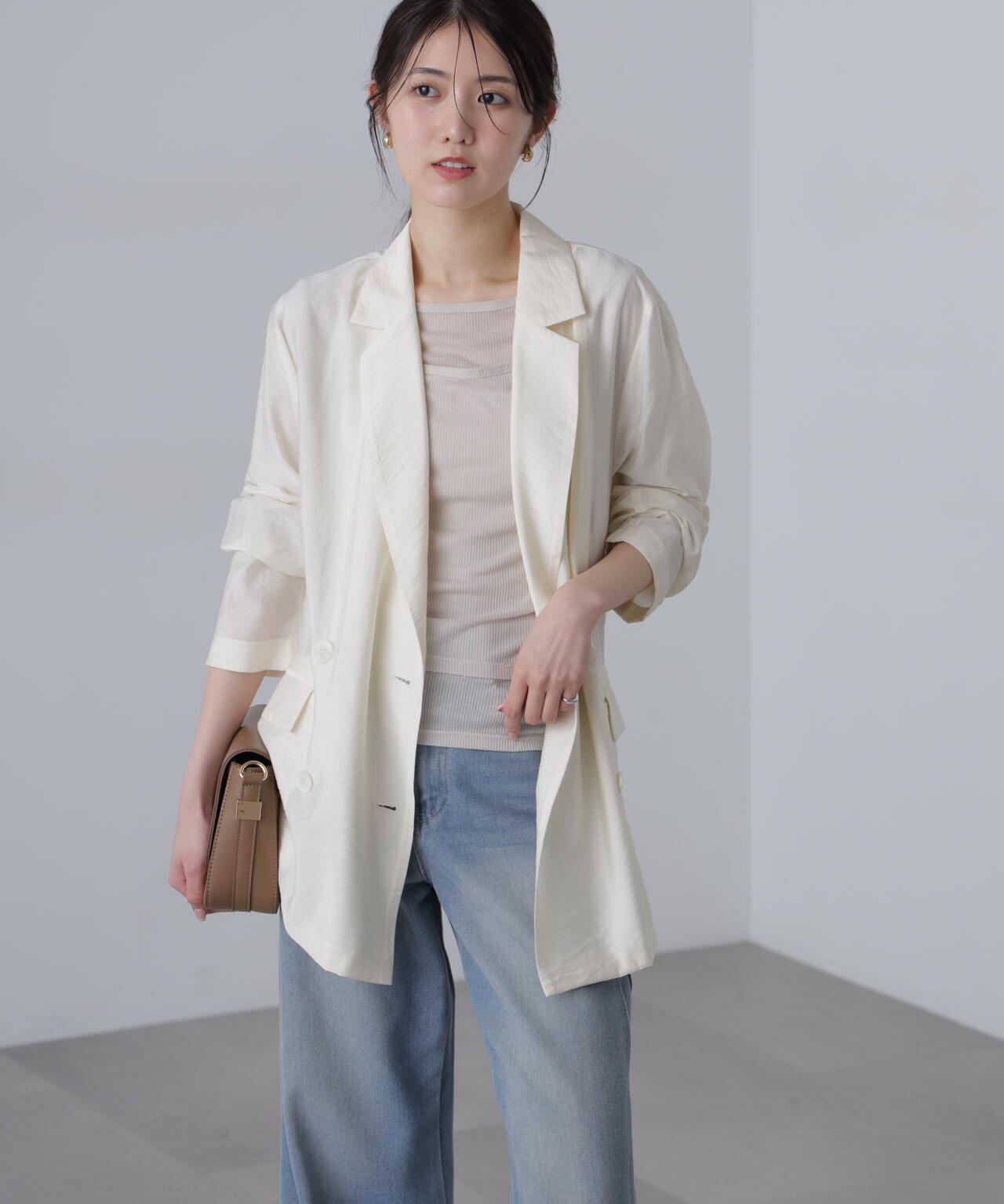 SINSS ダブルテーラードジャケット Mサイズ てる君愛用 SINSS ダブルテーラードジャケット sサイズ - メルカリ