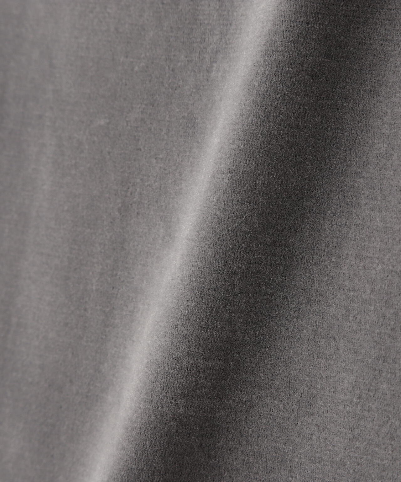 ［MFM］オープンネックフロッキーカットソー