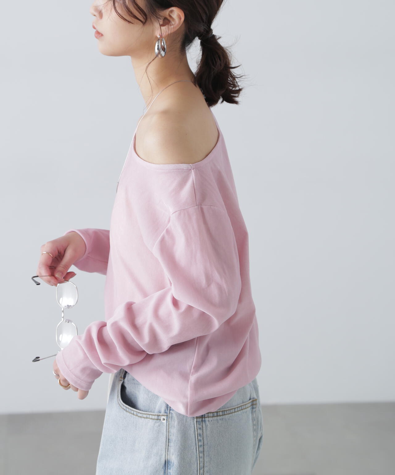 ぷりっつ KENZO Speed Stripe' hairy knitted top in mixed alpaca wool