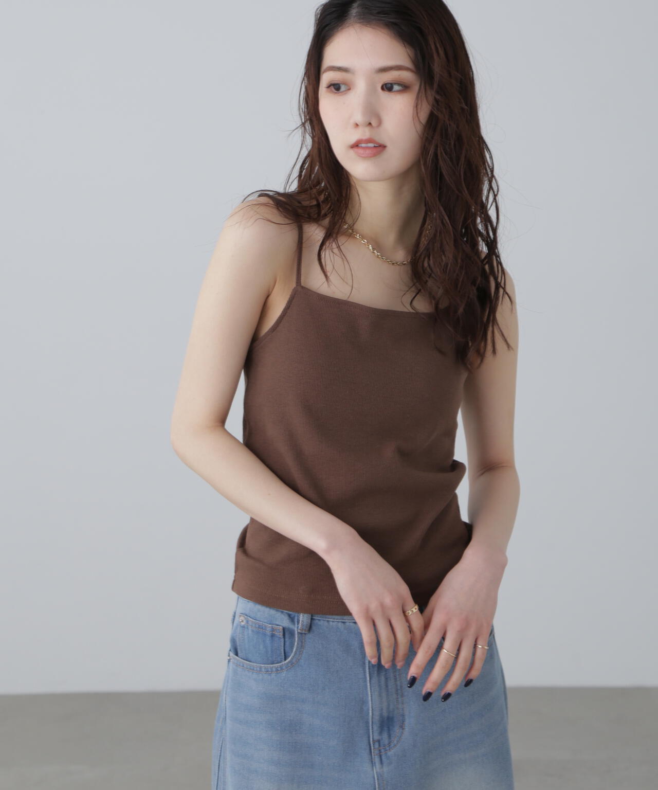 バッククロスカップ付きキャミソール | FREE'S MART（フリーズマート