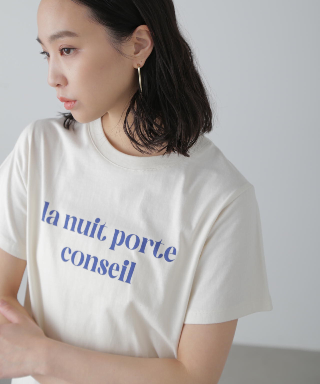カラーフレンチロゴプリントTシャツ | FREE'S MART（フリーズマート