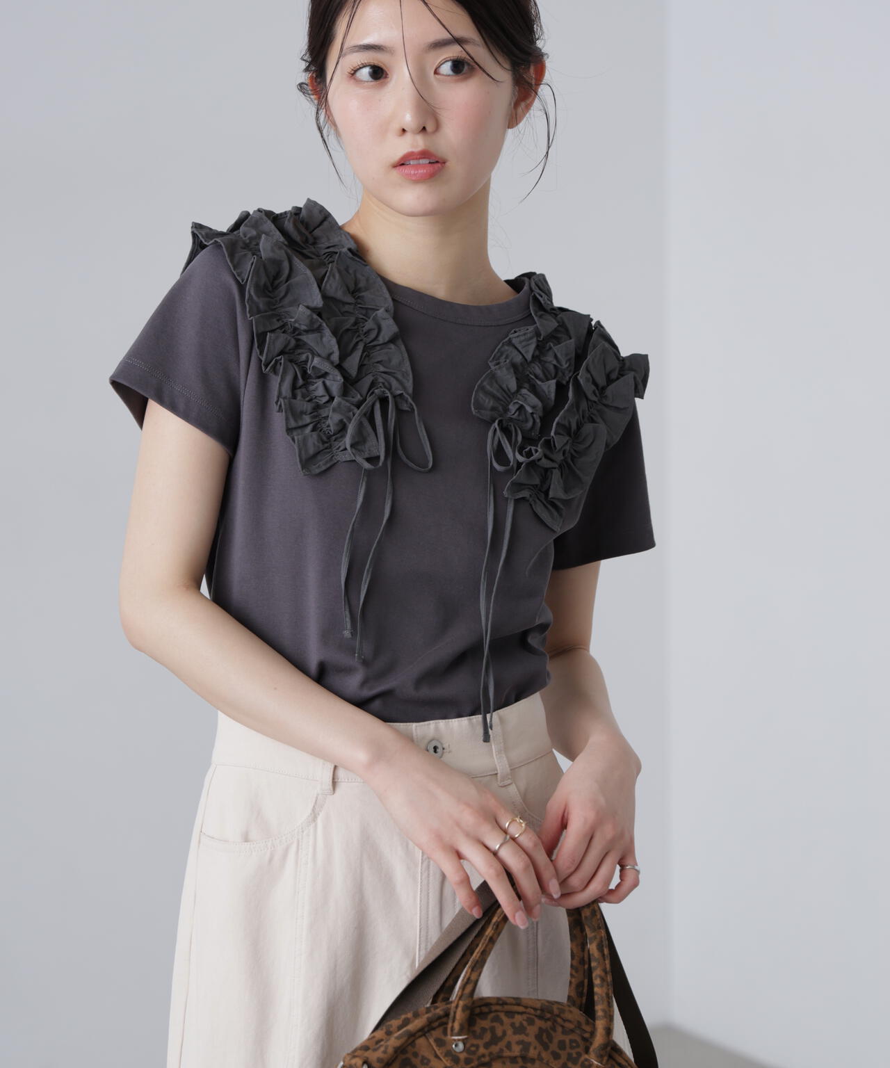 jud商品 ダブルフリルドッキングカットソー | FREE'S MART（フリーズ