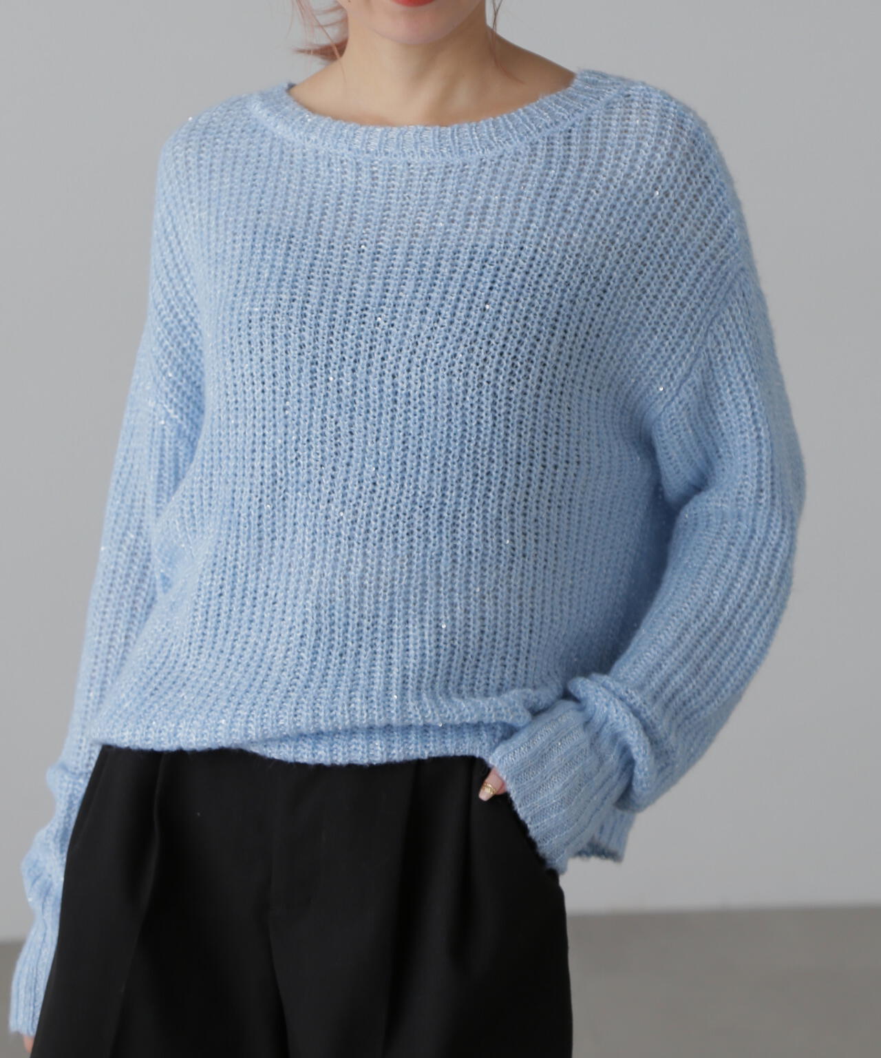 さーこ MFM]スパンコールカタアゼニット | FREE'S MART（フリーズマート