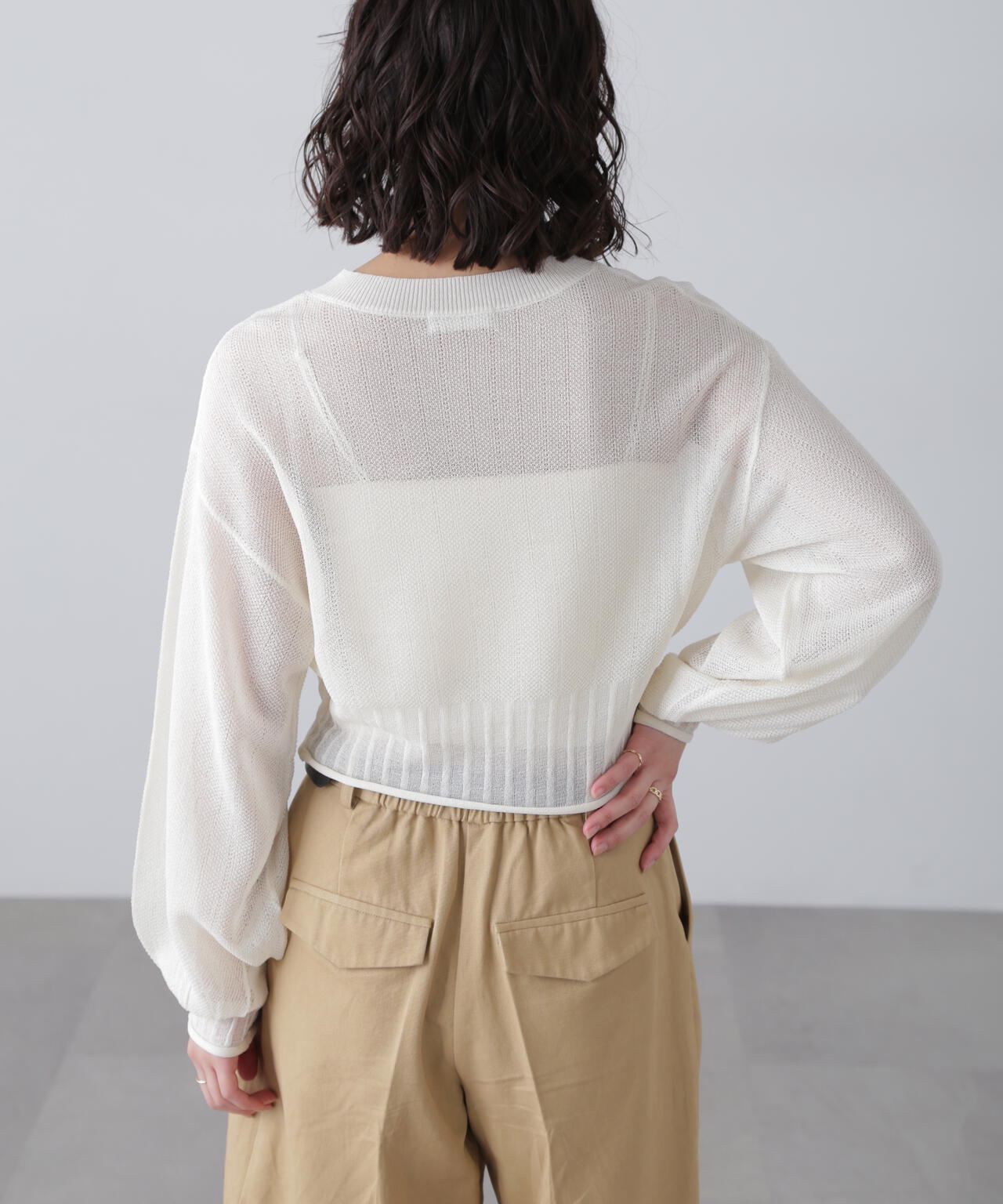 シアーストライプニット | FREE'S MART（フリーズマート