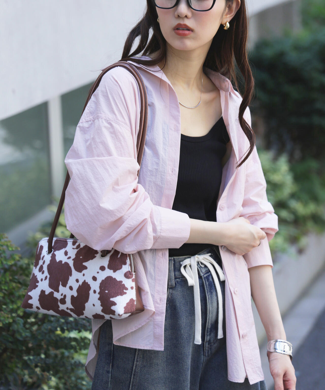 ナイロンベーシックシャツ