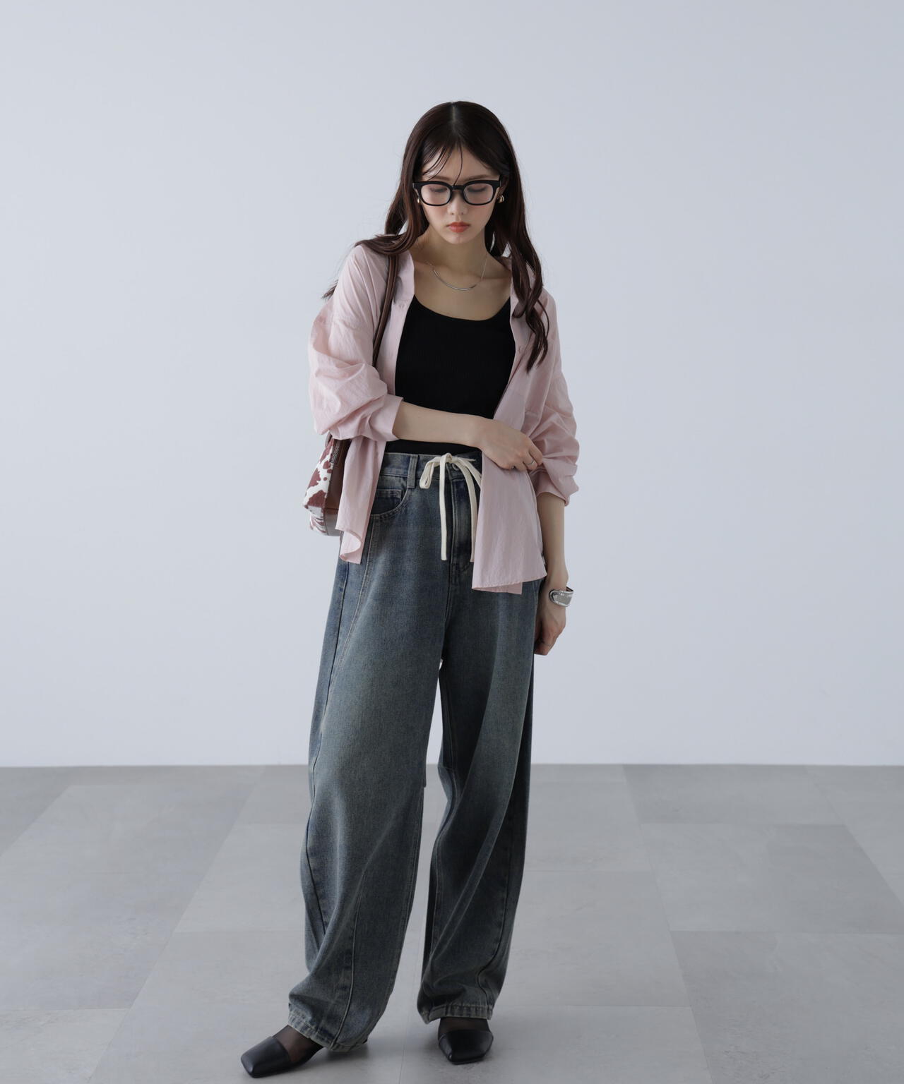 ナイロンベーシックシャツ