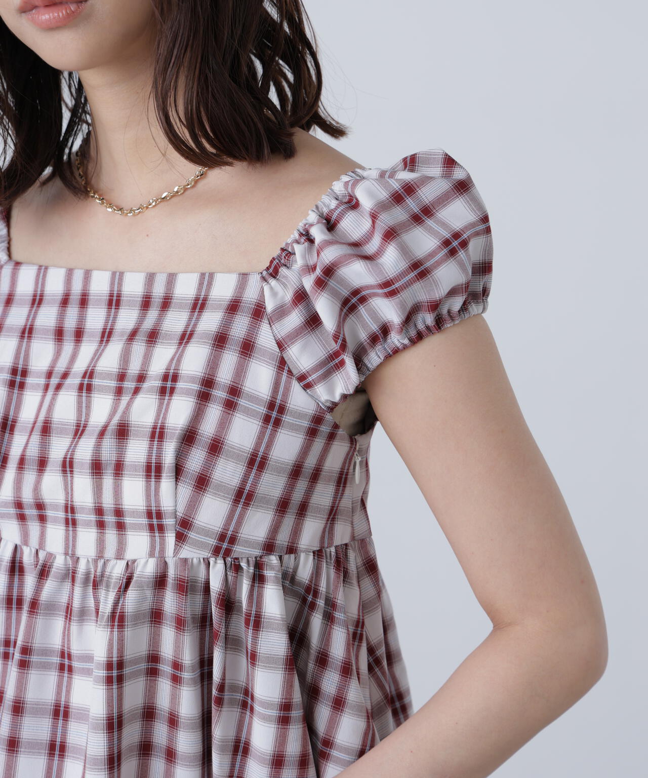 【極美品】プリーツプリーズ チェック チュニック 3 L相当 マルチカラー 極美品】プリーツプリーズ チェック チュニック 3 L相当 マルチ