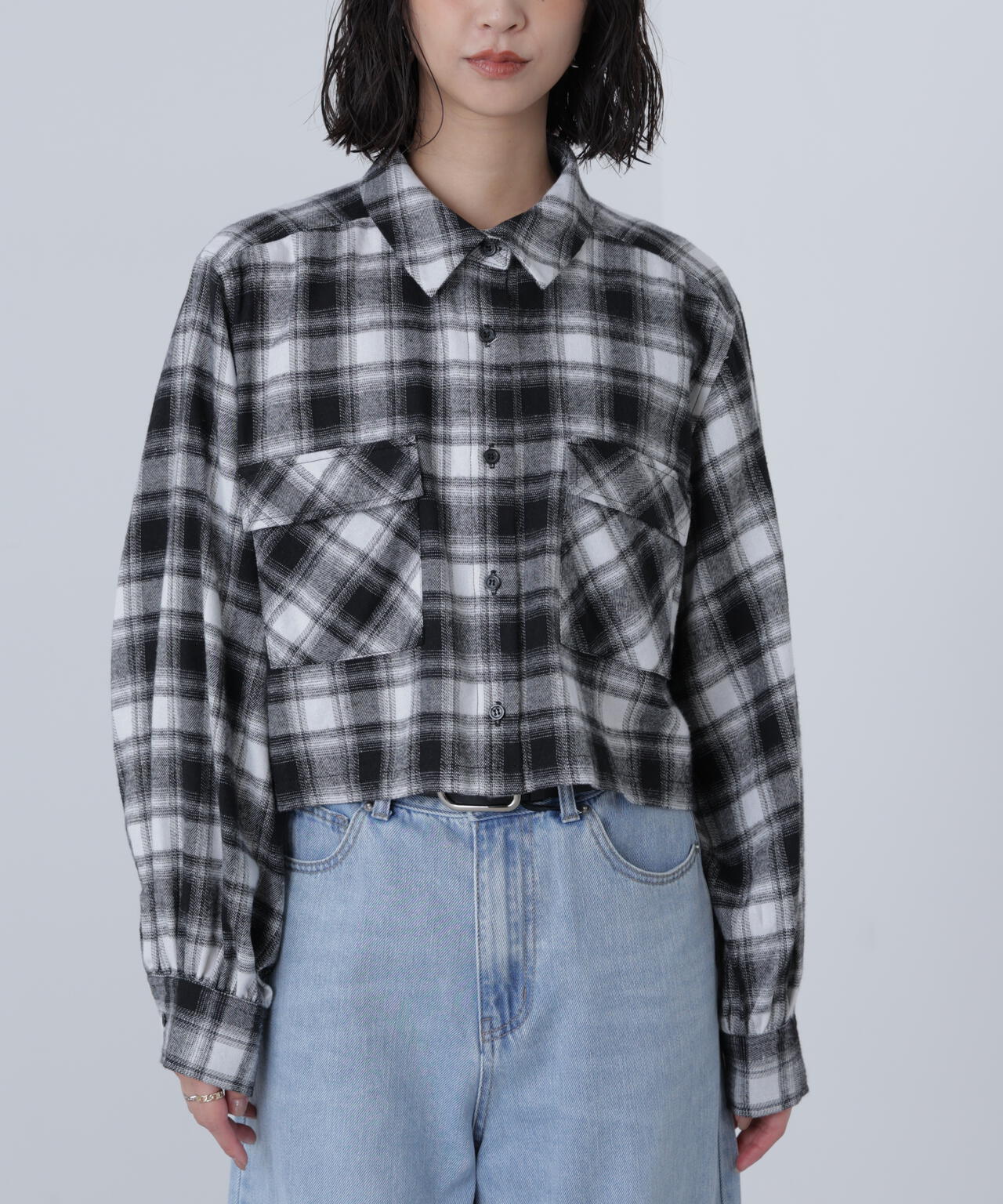 ビッグポケットショート丈シャツ | FREE'S MART（フリーズマート