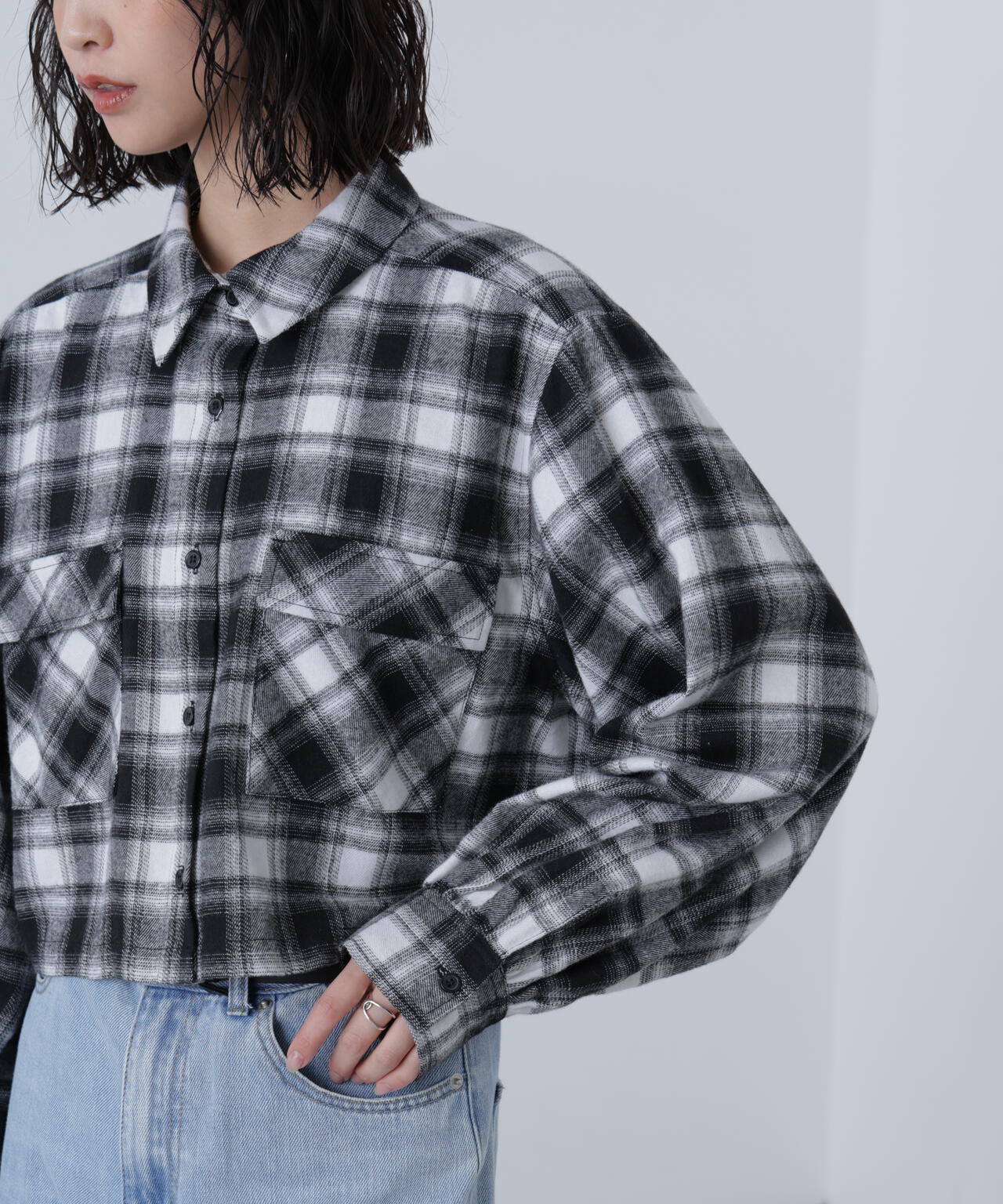 ꕤꕤ プリーツプリーズ ミニ丈 ジャケット 実は万能オシャレ「プリーツ