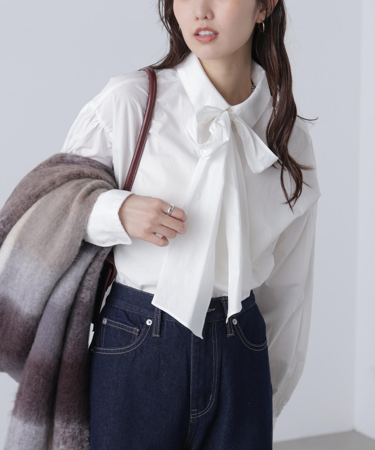 ボウタイ付きブラウス | FREE'S MART（フリーズマート） ｜【公式