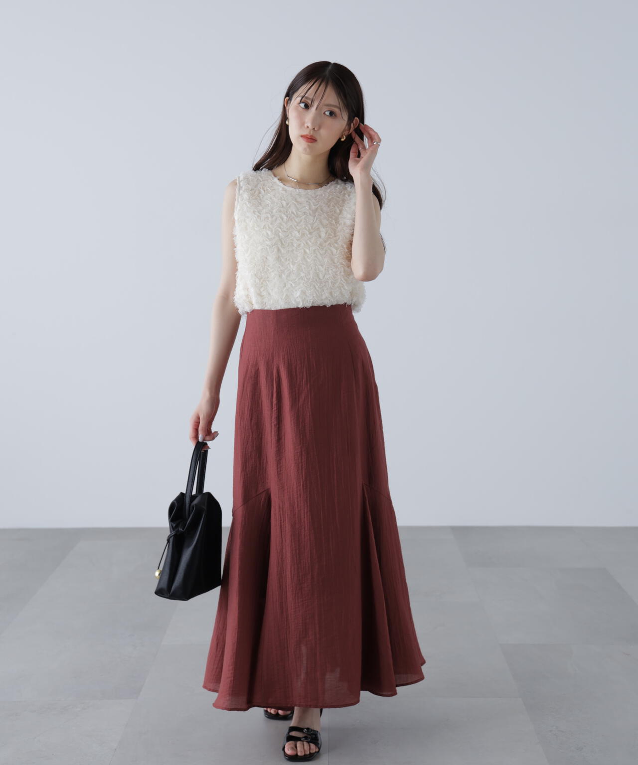 アソートサイドフレアマーメイドスカート