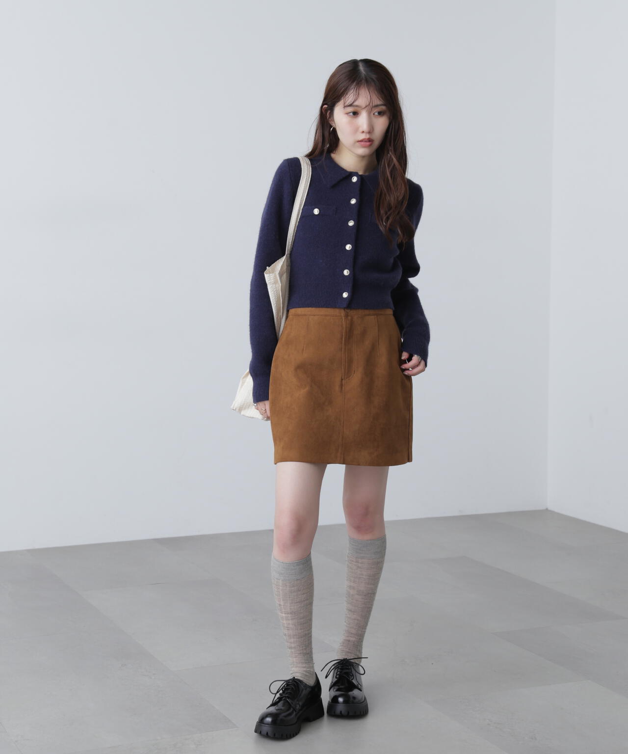 合皮ミニスカート