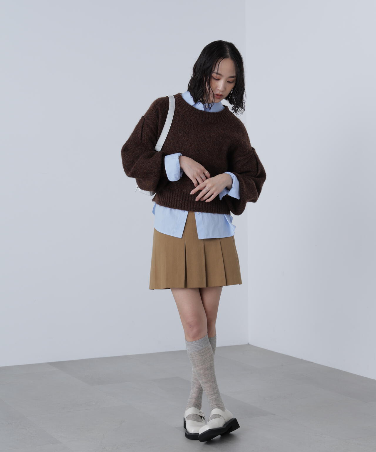 Misha and puff トップス サークルスカート セット Misha Puff フード付きカーディガン 100cm~ misha and puff