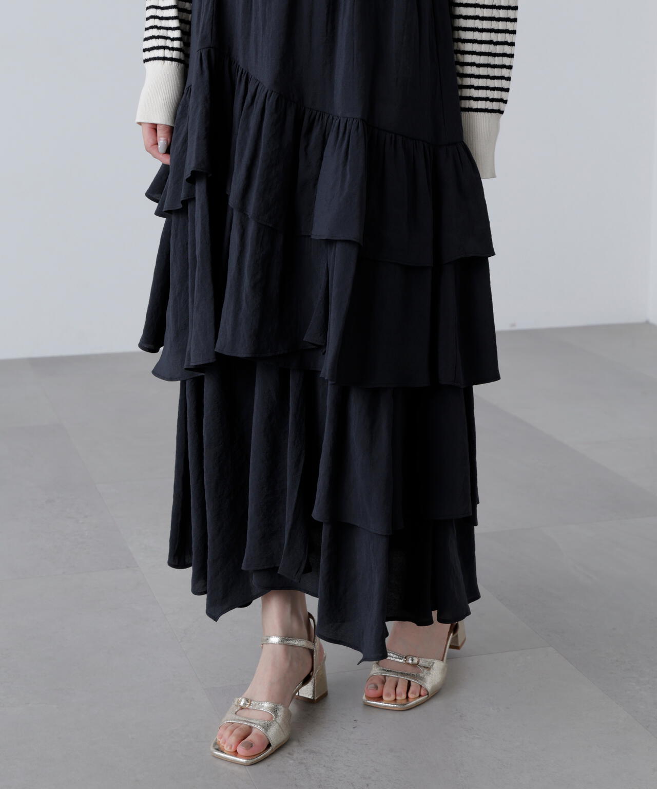 アシメフリルティアードスカート | FREE'S MART（フリーズマート