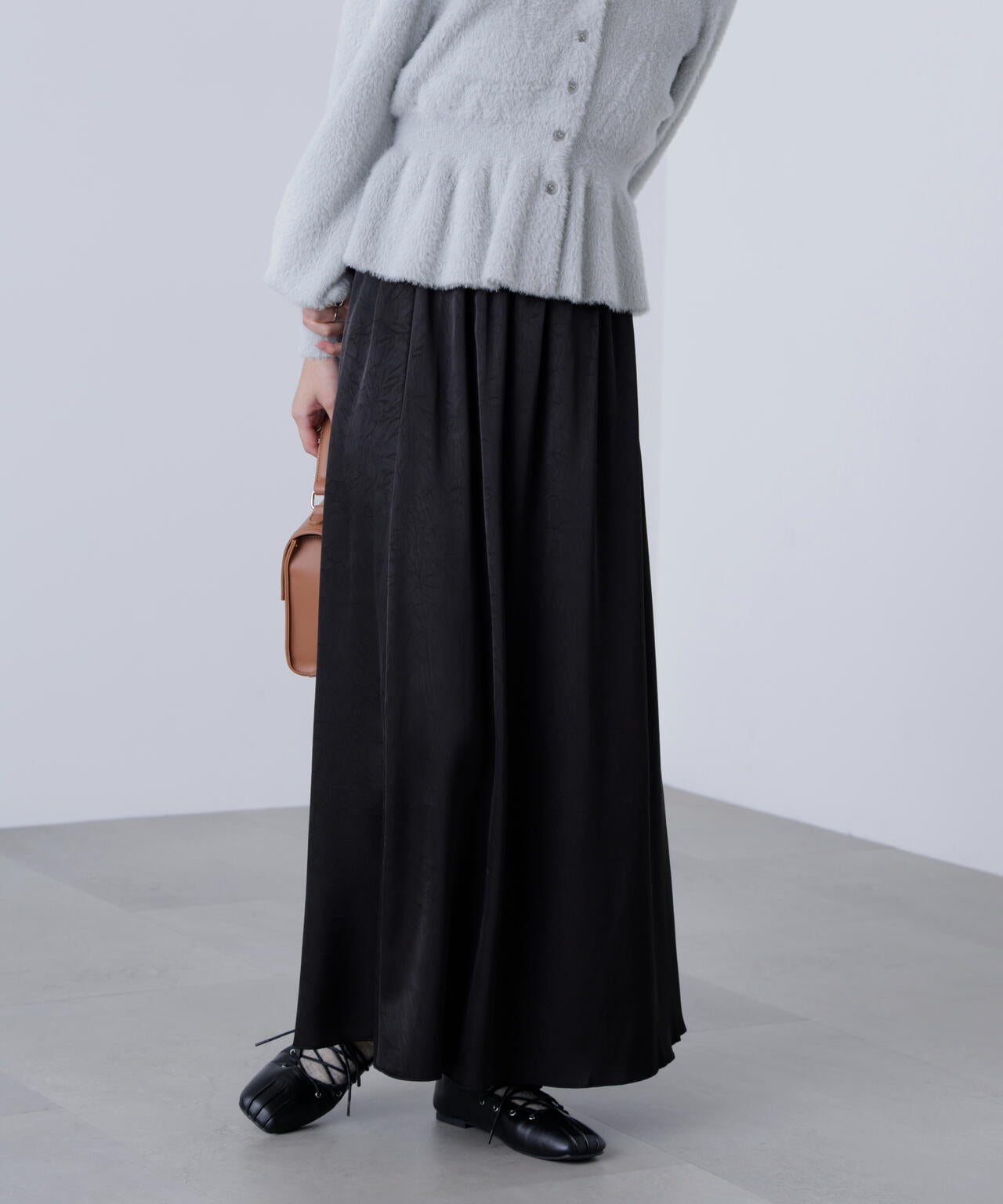 サテンナローロングスカート | FREE'S MART（フリーズマート