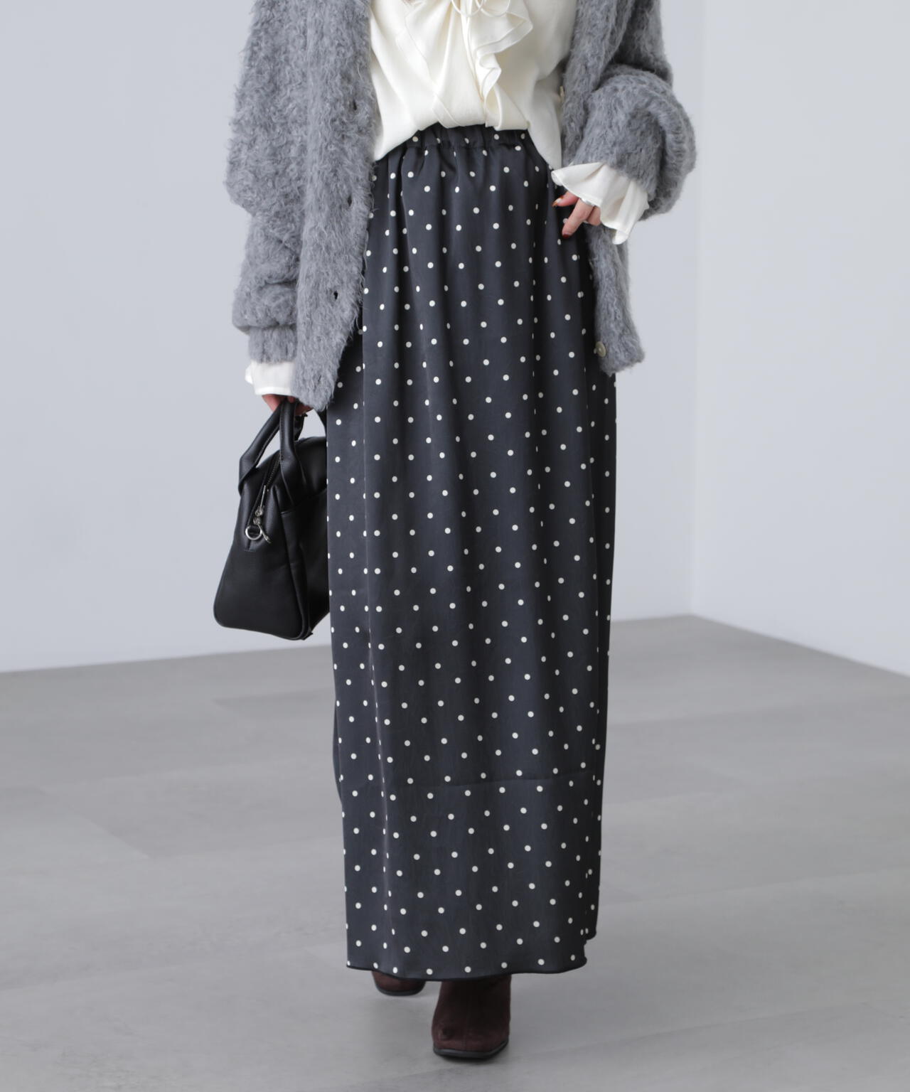 サテンナローロングスカート | FREE'S MART（フリーズマート