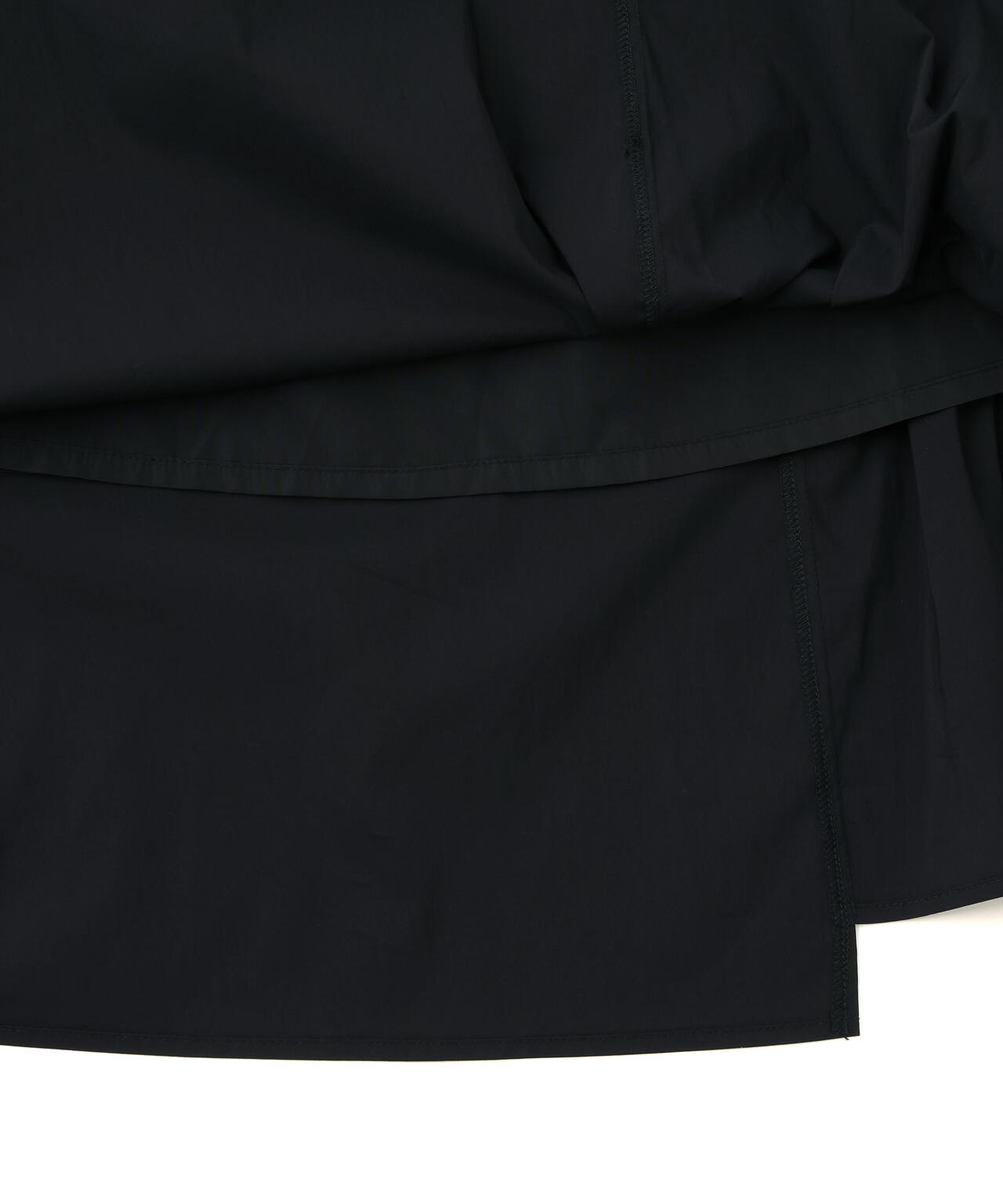 アシメドロストリボンミディスカート