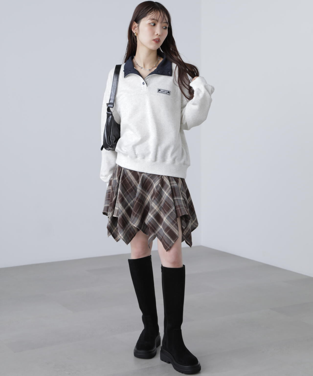 イレヘムギャザーミニスカート