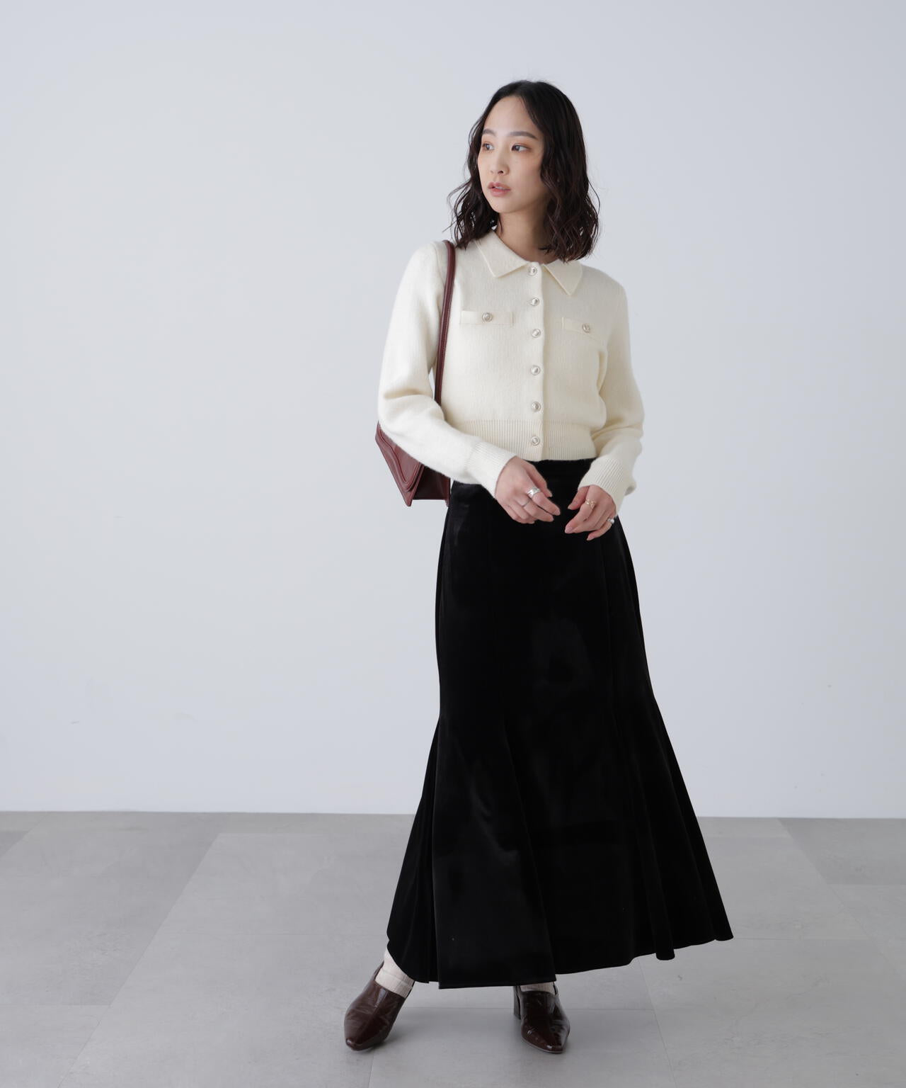 オフ 追加生産予約】ベロアマーメイドスカート | FREE'S MART