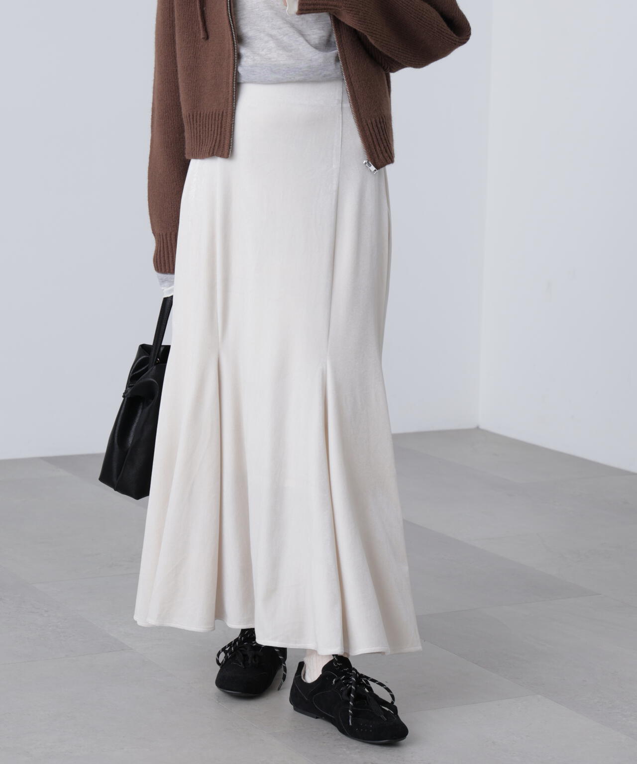 ベロアマーメイドスカート