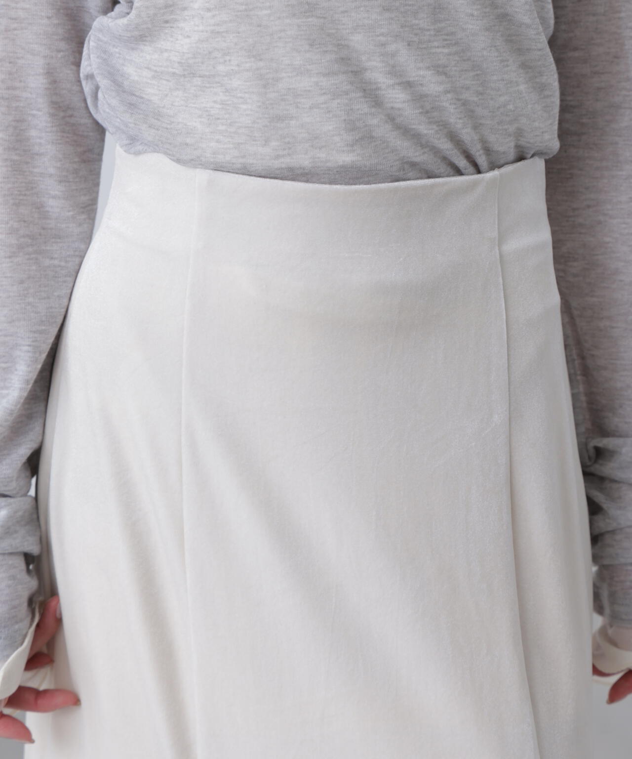 ベロアマーメイドスカート