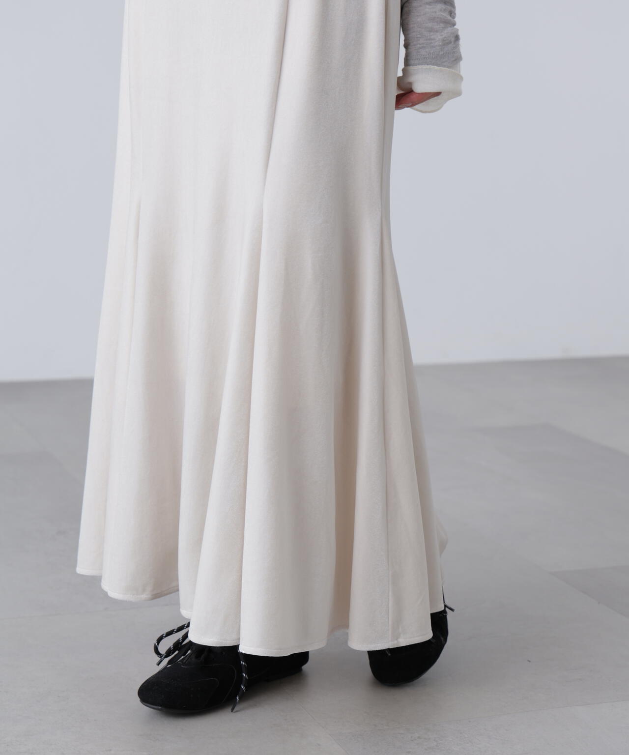 ベロアマーメイドスカート