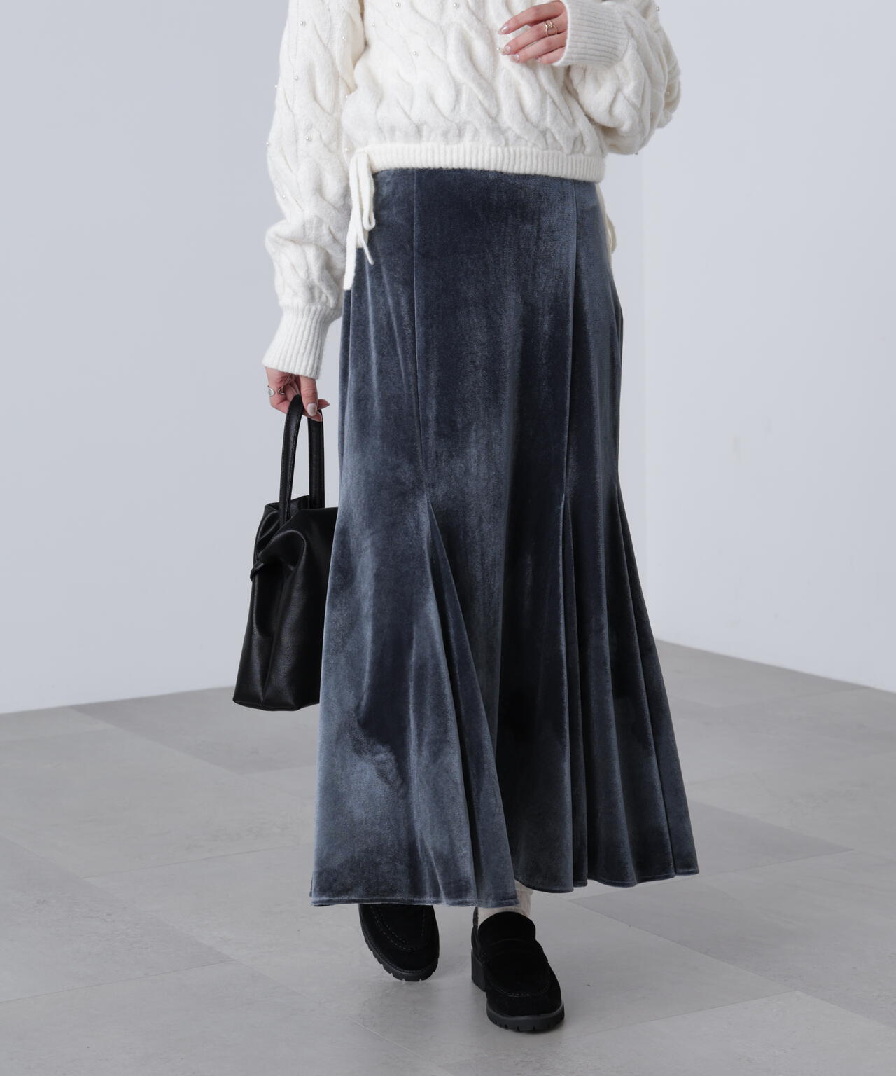 オフ 追加生産予約】ベロアマーメイドスカート | FREE'S MART