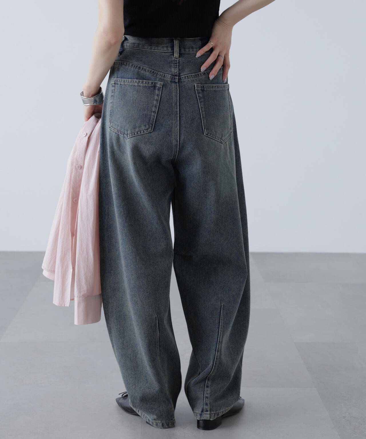 ドロストバレルレッグデニムパンツ | FREE'S MART（フリーズマート