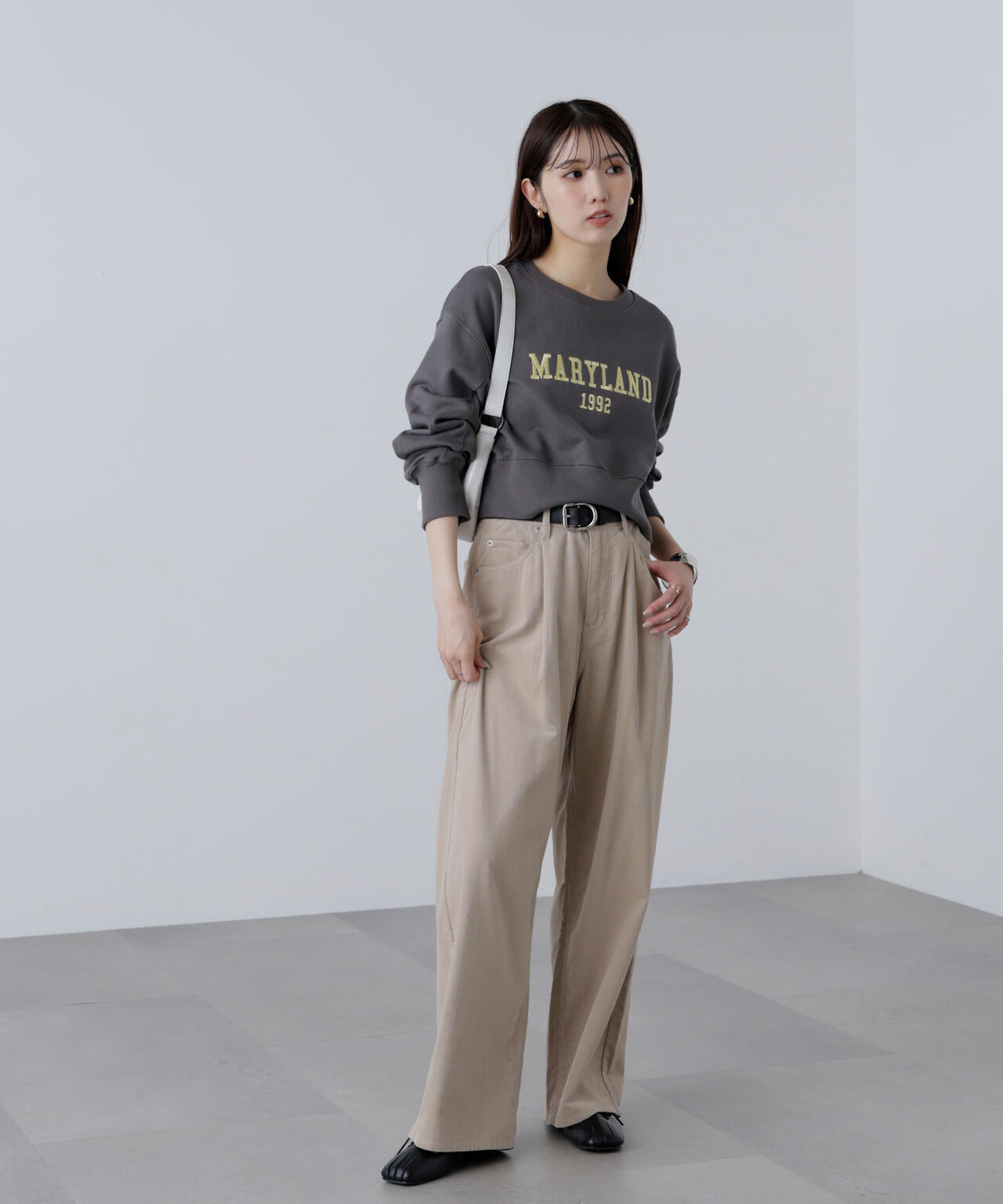 さとぴょん コーデュロイタックコクーンパンツ | FREE'S MART（フリーズ