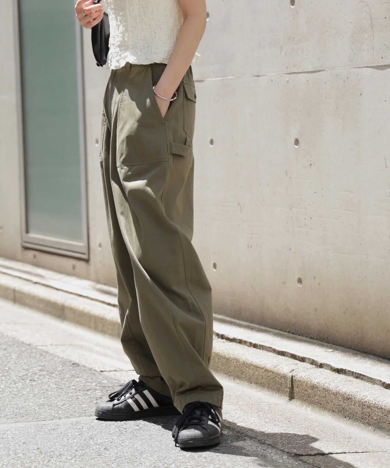 〈フリーズマート別注〉GUNG HO ミリタリーバレルパンツ【低身長サイズ有】