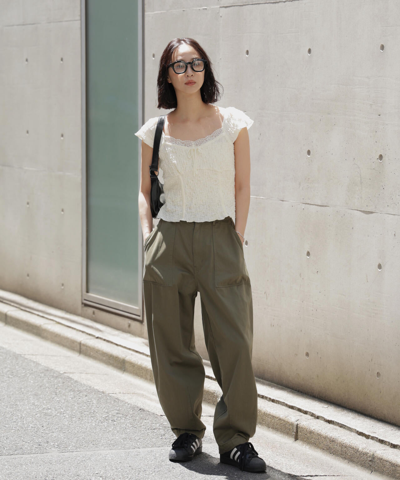 〈フリーズマート別注〉GUNG HO ミリタリーバレルパンツ【低身長サイズ有】