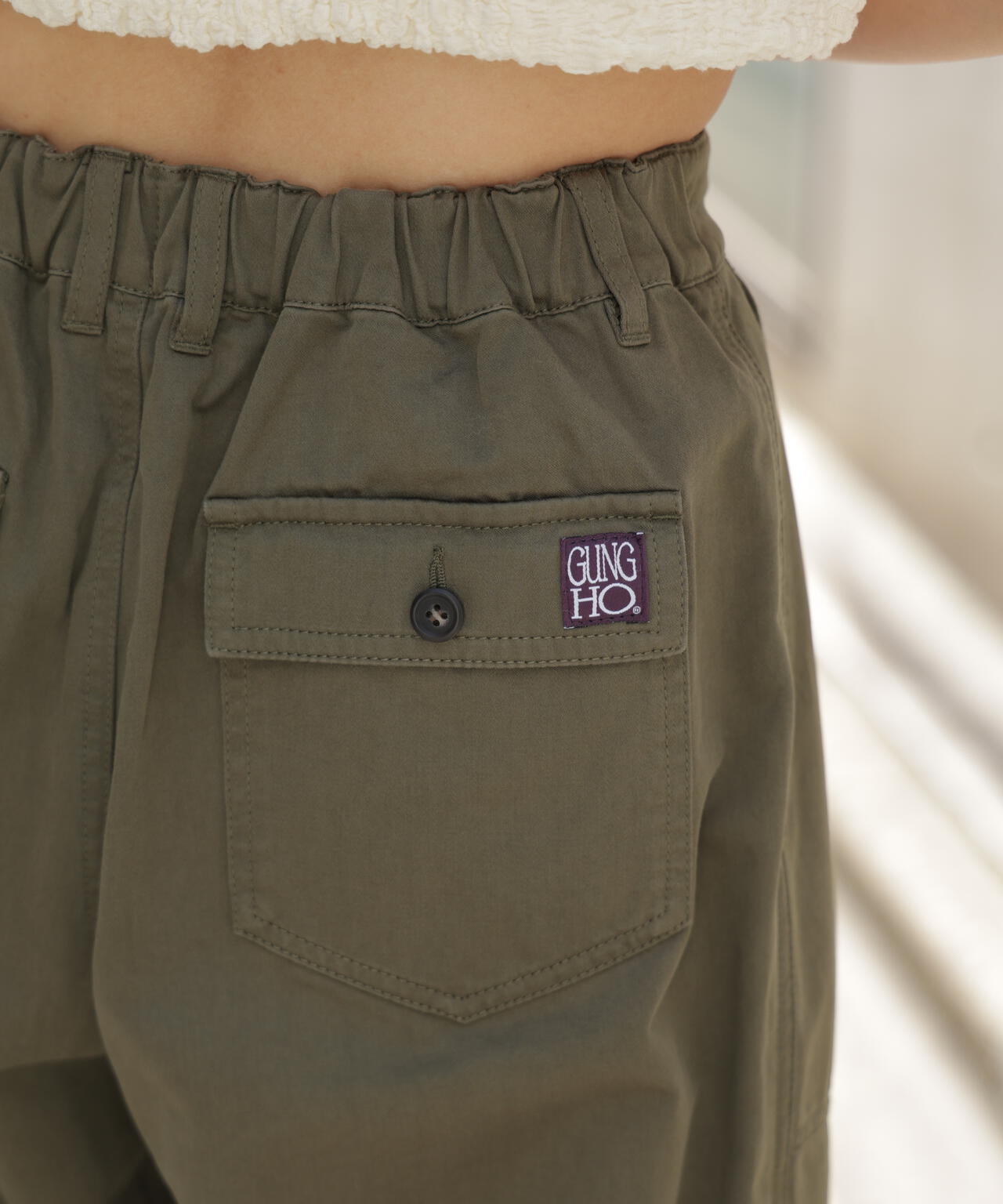 〈フリーズマート別注〉GUNG HO ミリタリーバレルパンツ【低身長サイズ有】