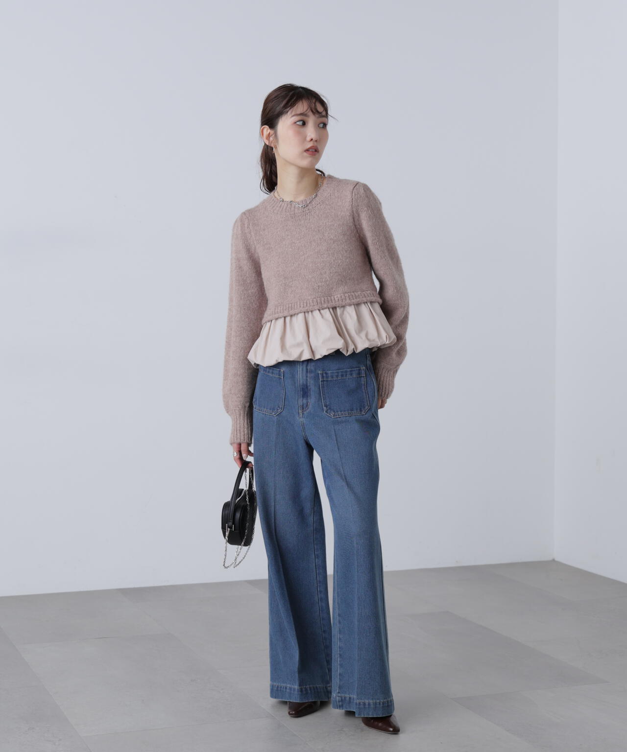 フロントポケットソフトバギーデニムパンツ | FREE'S MART（フリーズ