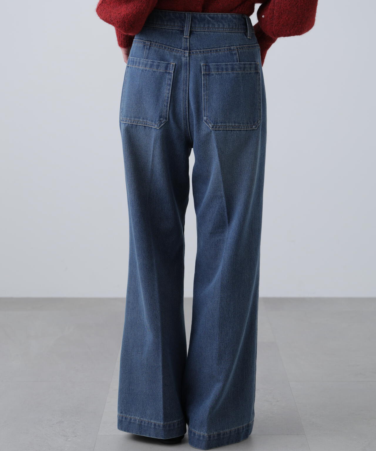 フロントポケットソフトバギーデニムパンツ | FREE'S MART（フリーズ