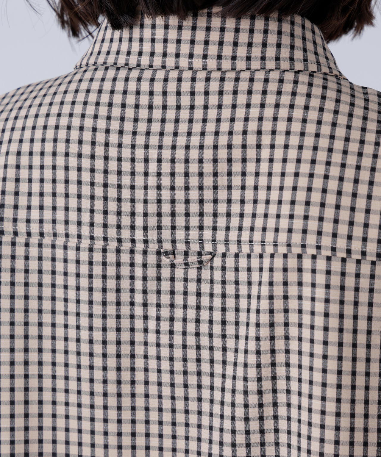 プリーツシャツロングスリーブミニワンピース