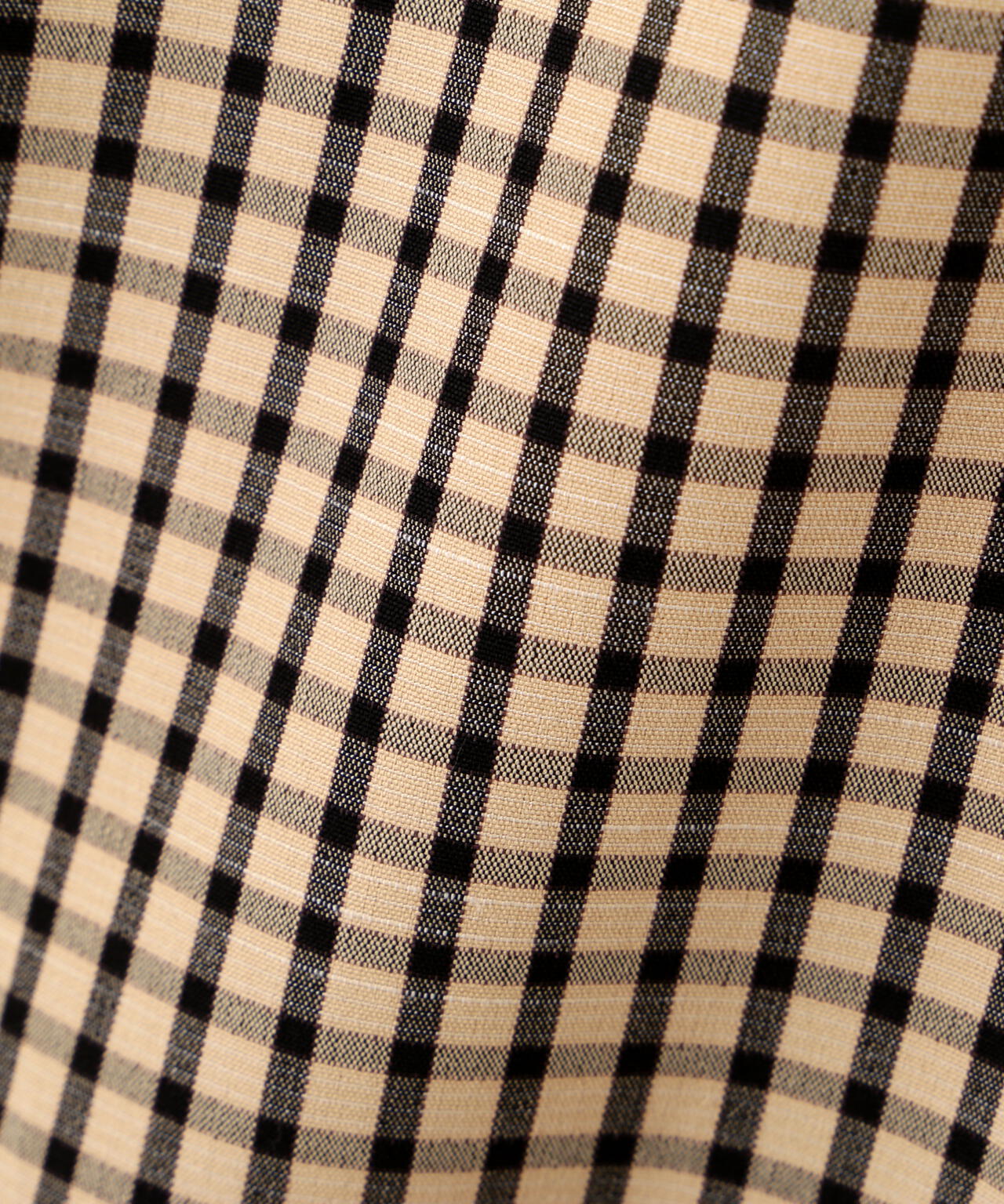 プリーツシャツロングスリーブミニワンピース