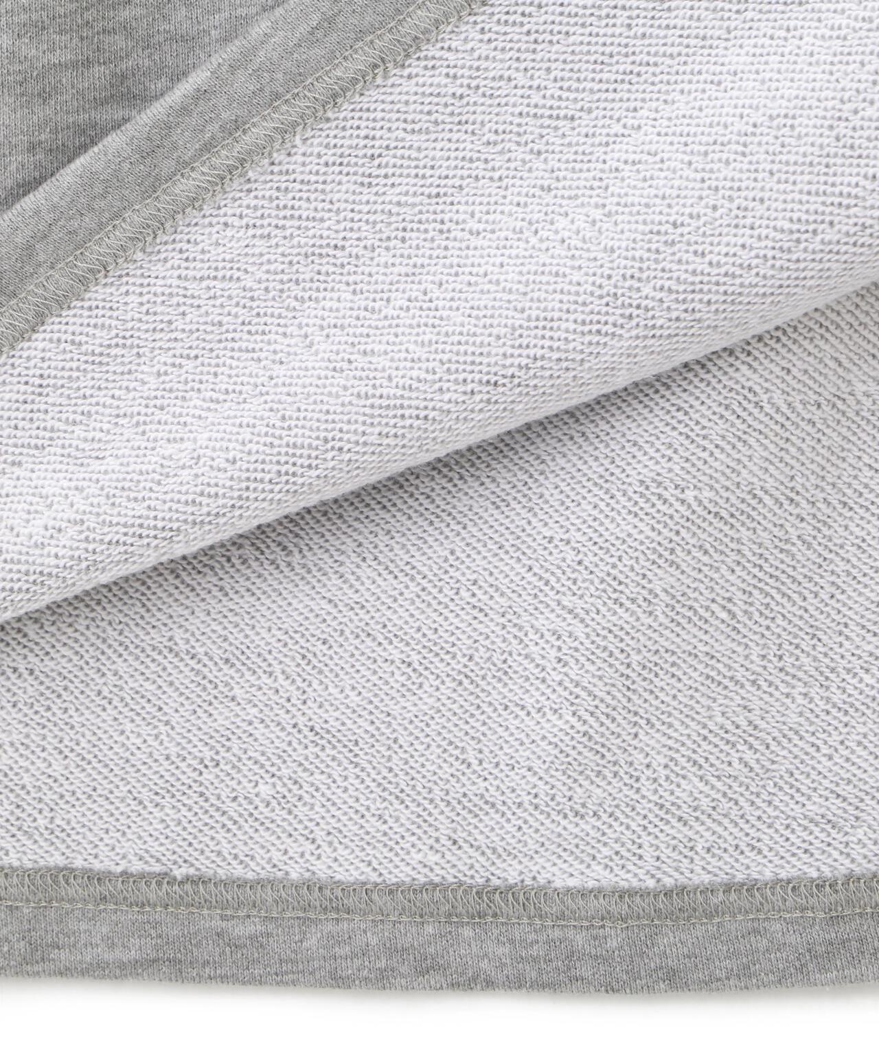 ロゴ刺繍スウェットミニワンピース