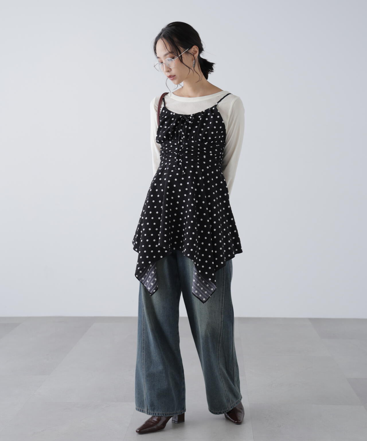 イレヘムチュニックキャミワンピース