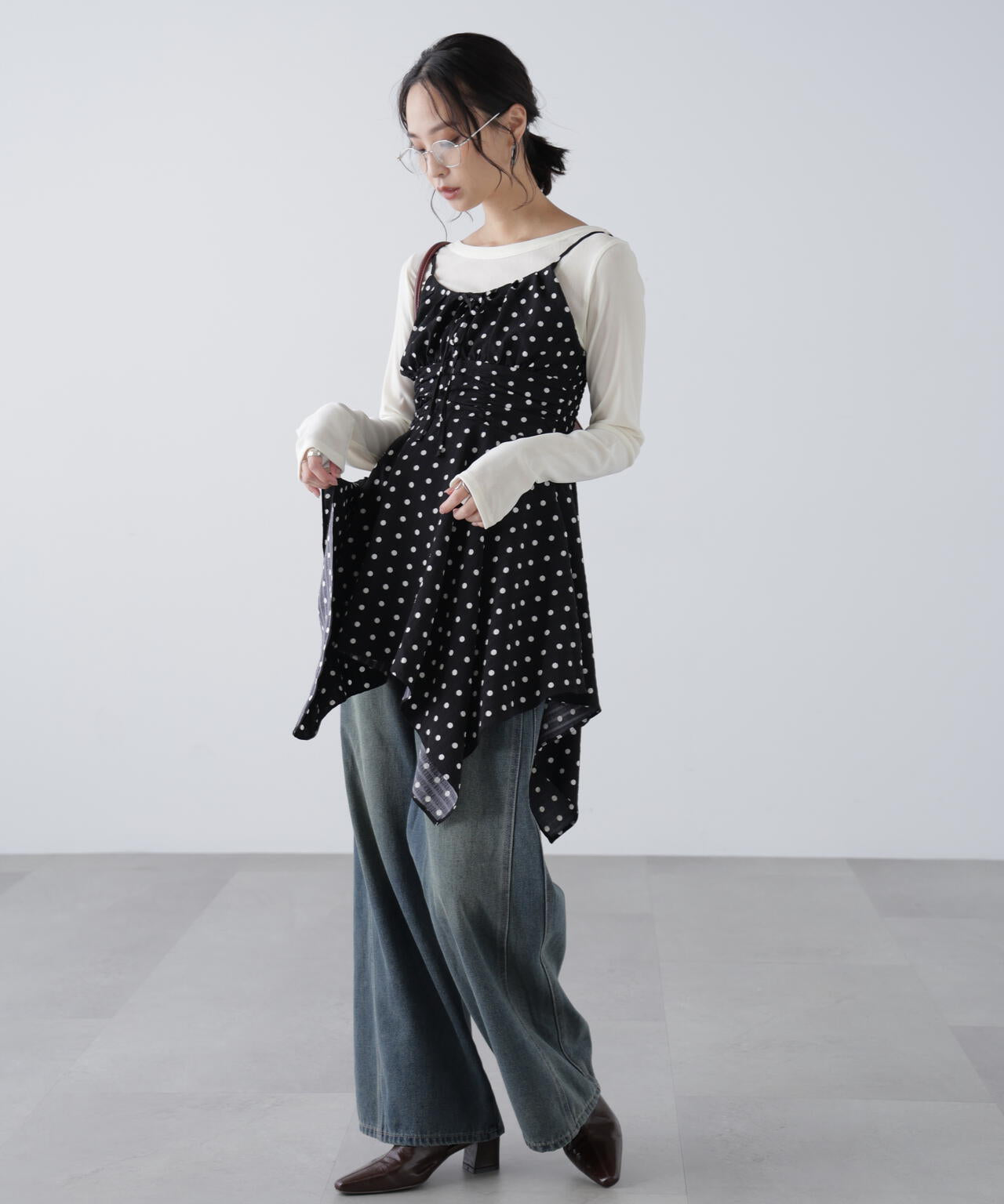 イレヘムチュニックキャミワンピース