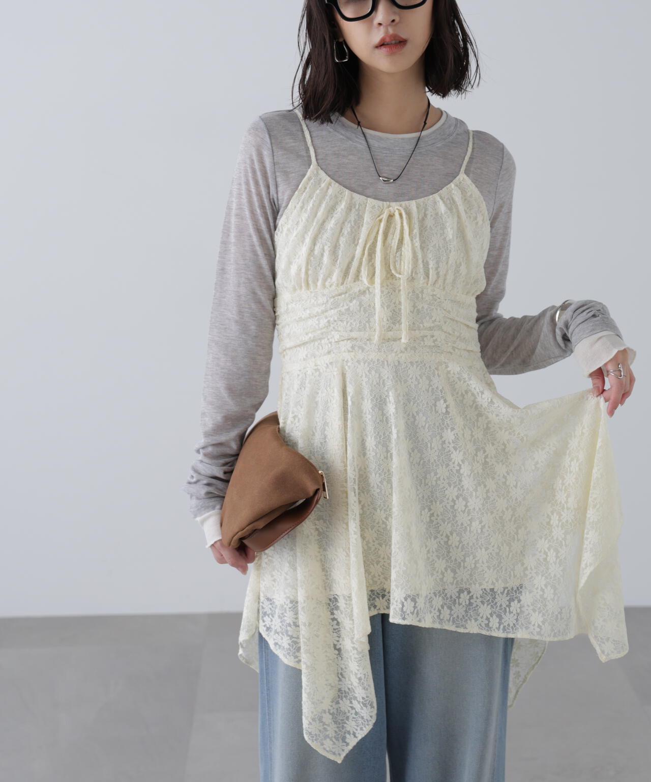 イレヘムチュニックキャミワンピース