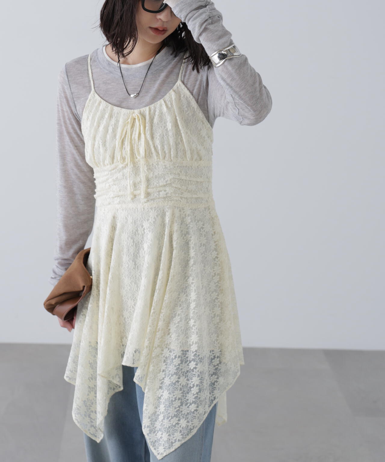 イレヘムチュニックキャミワンピース