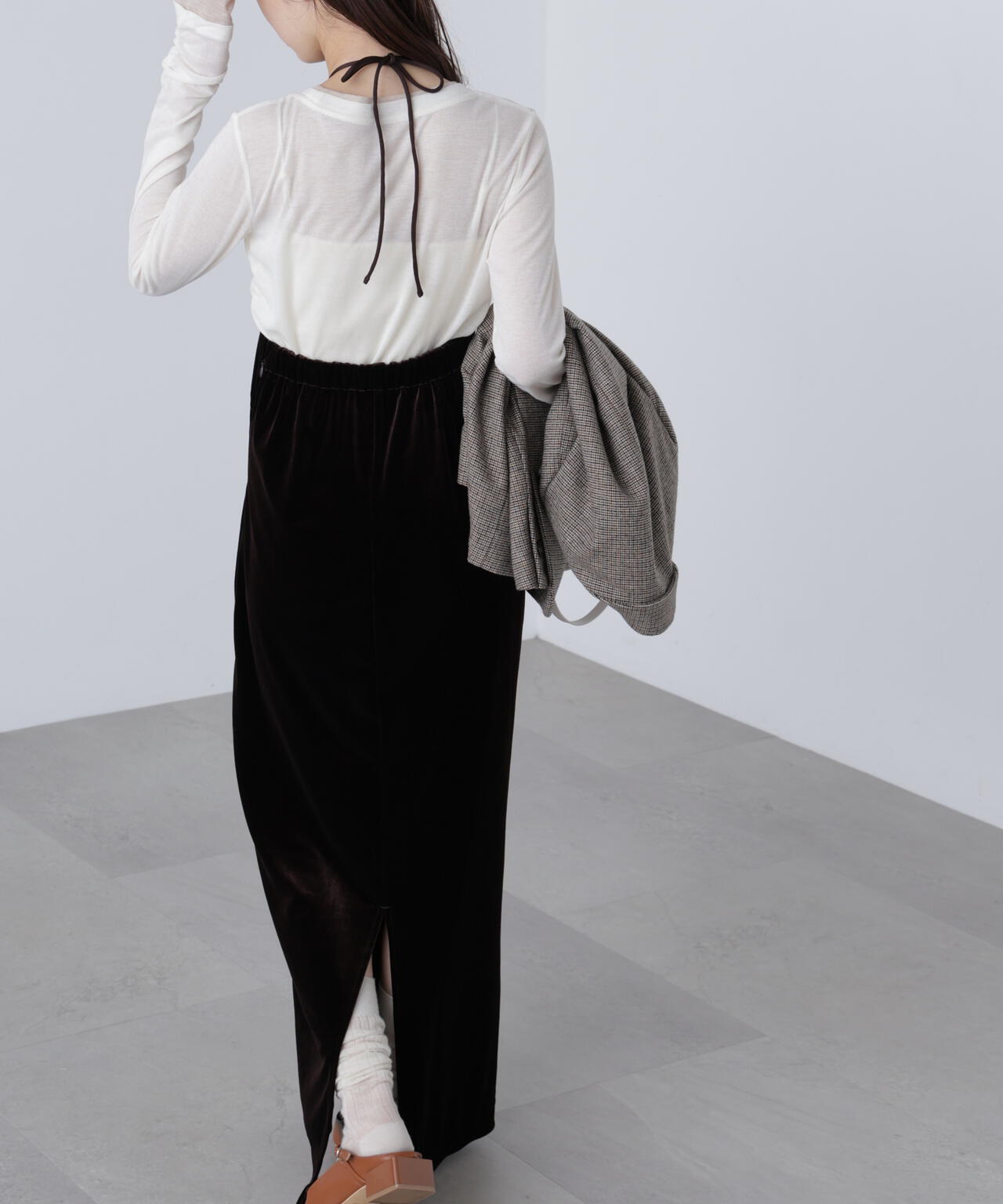 ホルターネックベロアキャミワンピース | FREE'S MART（フリーズマート